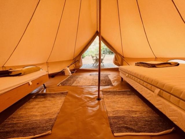 Camping Le Bel Air Tente Insolite Sibley'S 4 Personnes-Le Romarin Limogne-en-Quercy エクステリア 写真
